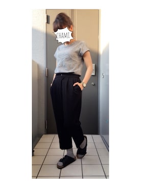 chamiさん（レディース・150cm）の春コーディネート