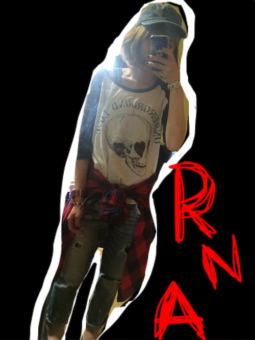 しゃけさん Rnaのtシャツ カットソーを使ったコーディネート Wear