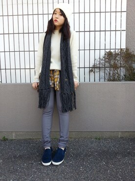 MYUさん（レディース・150cm）の春コーディネート