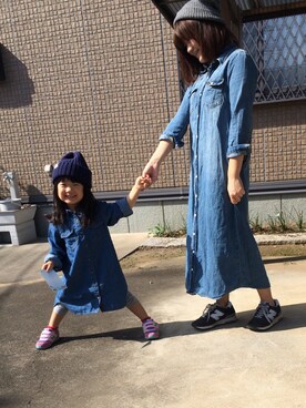 miharu。:*☆さん(キッズ・90cm)の秋コーディネート