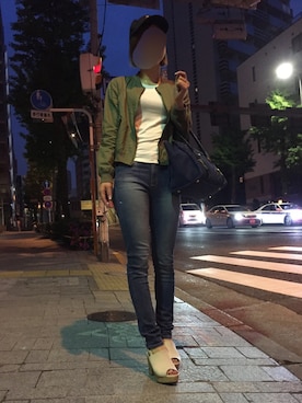 「ＧＷ」｜砂糖さん（レディース・160cm）の春コーディネート