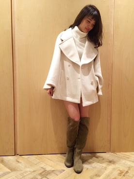 「snidel」｜「アイテム（ワンピース/ドレス）」を使った、yumi kanoさん（レディース・161cm）の秋コーディネート