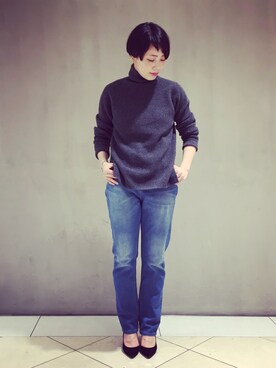 「カシミヤ」｜akariさん（レディース・158cm）の夏コーディネート