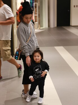 YuiYui MaMaさん（キッズ・80cm）の春コーディネート