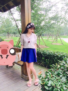 黯蓝megumiさんのコーディネート