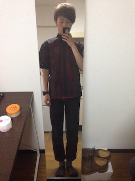 「JOHN LAWRENCE SULLIVAN」｜「アイテム（アナログ腕時計）」を使った、makotoさん（メンズ・170cm）の秋コーディネート