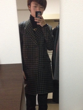 「Paul Smith（ポールスミス）のアイテム（その他アウター）」を使った、makotoさん（メンズ・170cm）の冬コーディネート