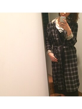 「スター」｜「アイテム（ジャケット/アウター）」を使った、ENNAさん（レディース・169cm）の秋コーディネート