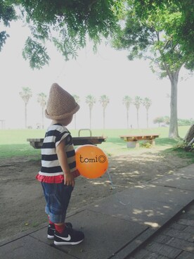 tomi◎さん（キッズ・80cm）の夏コーディネート