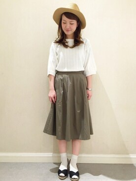 risaさん（レディース・155cm）の春コーディネート