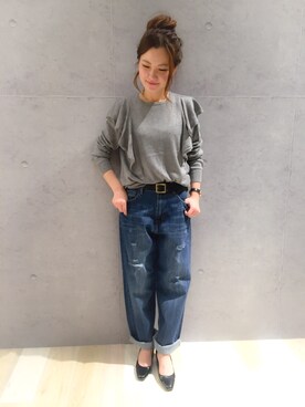 risaさん（レディース・155cm）の秋コーディネート