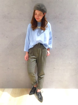 risaさん（レディース・155cm）の冬コーディネート