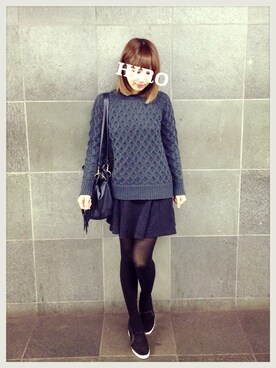 Hiroさん（レディース・161cm）の秋コーディネート