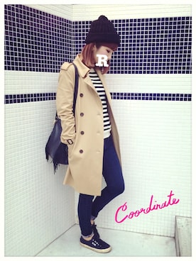 Hiroさん（レディース・161cm）の秋コーディネート