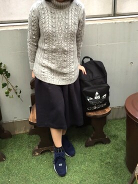 くろずさん（レディース・154cm）の冬コーディネート