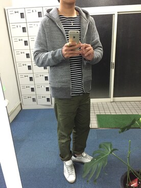 おやゆびさんさん（メンズ・178cm）の秋コーディネート