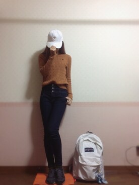 mint tea🦢🍃さん(レディース・166cm)の冬コーディネート