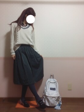 mint tea🦢🍃さん（レディース・166cm）の冬コーディネート