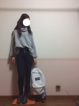 mint tea🦢🍃さん（レディース・166cm）の冬コーディネート