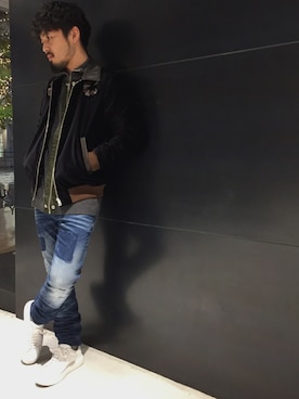 「ヒゲ」｜TWOさん（メンズ・167cm・20代）の秋コーディネート