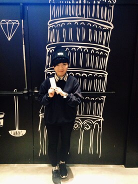 木木さん（レディース・155cm）の冬コーディネート