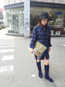 nanae sakataさん(レディース・153cm)の秋コーディネート