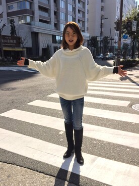 nanae  sakataさん（レディース・153cm）の冬コーディネート