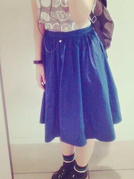 「chambre de charme（シャンブルドゥシャーム）のアイテム（その他シューズ）」を使った、814さん（レディース・164cm）の秋コーディネート