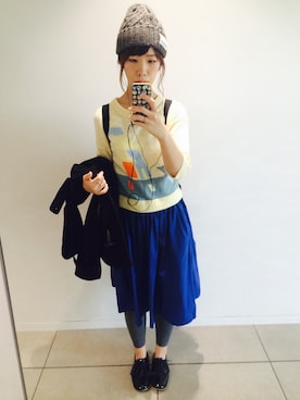 814さん（レディース・164cm）の秋コーディネート