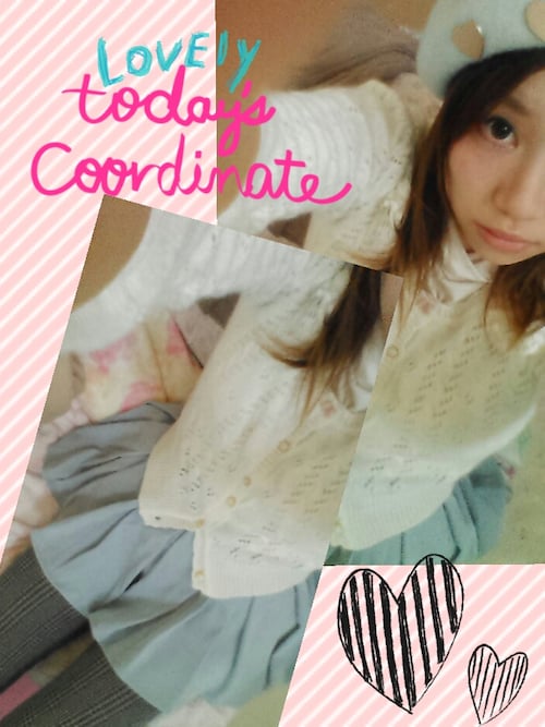 渡辺久美子 カーディガンを使ったコーディネート Wear