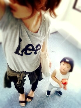 「KAORU（カオル）のアイテム」を使った、CHI-TANさん（レディース・159cm）の夏コーディネート