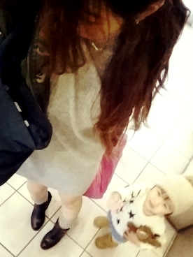 「#203（ニイマルサン）のアイテム（バッグ）」を使った、CHI-TANさん（レディース・159cm）の秋コーディネート