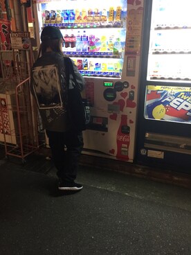 「M.Y.O.B（エム.ワイ.オー.ビー）のアイテム（帽子）」を使った、megumiさん（レディース・155cm）の秋コーディネート