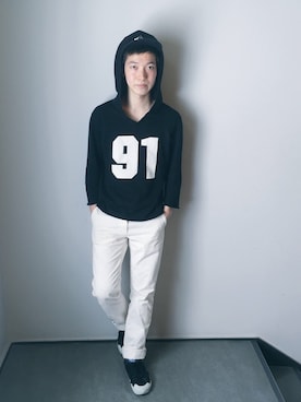 「SWAGGER（スワッガー）のアイテム（キャップ）」を使った、kyoyaさん（メンズ・170cm）の春コーディネート