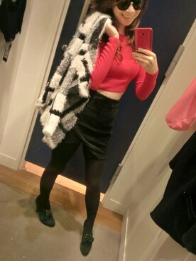 「blingbling」｜Brendaさん（レディース・157cm）の冬コーディネート