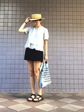 ちばゆきさん（レディース・157cm）の夏コーディネート