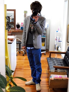 「URBAN RESEARCH ROSSO WOMEN（アーバンリサーチ　ロッソ）のアイテム（ジャケット/アウター）」を使った、koheiさん（メンズ・175cm）の冬コーディネート