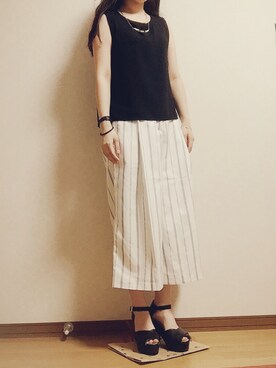 ねさん（レディース・158cm）の夏コーディネート