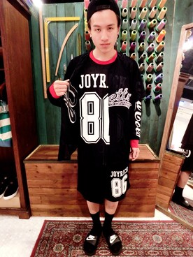 Joyrichさん（メンズ・175cm）の夏コーディネート