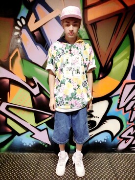 Joyrichさん（メンズ・175cm）の夏コーディネート