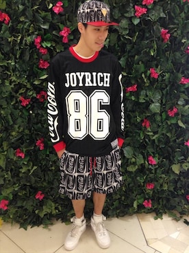 Joyrichさん（メンズ・177cm）の夏コーディネート
