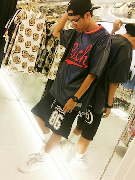 Joyrichさん（メンズ・177cm）の夏コーディネート