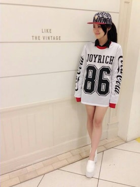Joyrichさん（レディース・166cm）の夏コーディネート