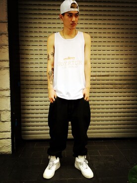 Joyrichさん（メンズ・178cm）の夏コーディネート