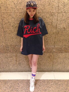 Joyrichさん(レディース・165cm)の夏コーディネート