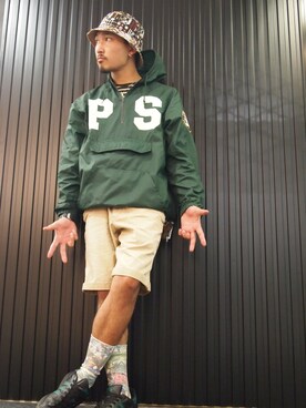 「PROPS-STORE（プロップス ストア）のアイテム（ジャケット/アウター）」を使った、Daikanさん（メンズ・165cm）の秋コーディネート