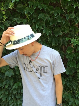 「hat」｜Daikanさん（メンズ・165cm）の夏コーディネート