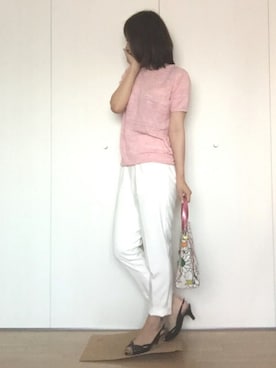 「Think Bee!（シンクビー）のアイテム」を使った、kikoさん（レディース・158cm）の夏コーディネート