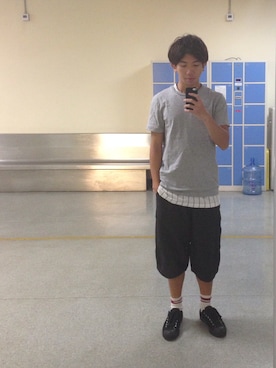 「Chapel Co.のアイテム」を使った、LouisMaaさん（メンズ・173cm）の秋コーディネート