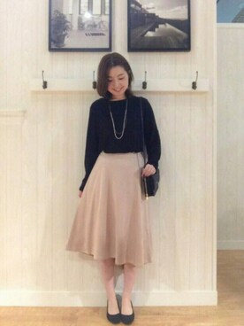 リナさん(レディース・160cm)の秋コーディネート